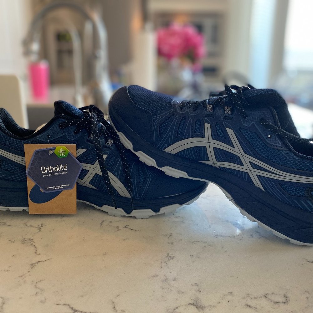 NWT ASICS Mens Gel-Venture 7 Trail Running Shoes - 10.5 4E (Extra Wide)